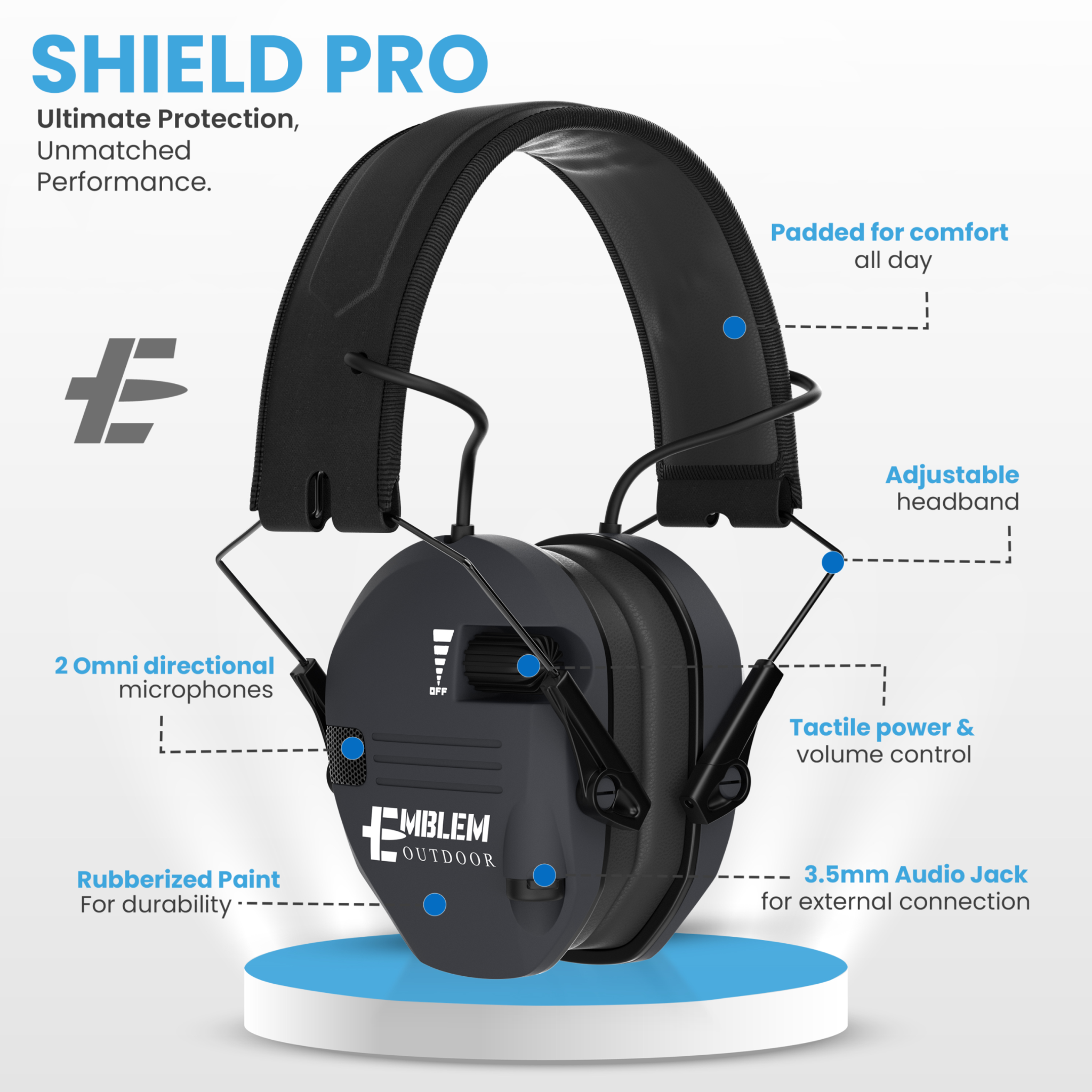 Shield Pro Electronic ear protection